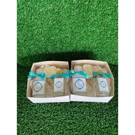 4 caixas kraft personalizada para padrinhos casamento batizado