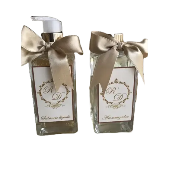 aromatizador ou sabonete líquido vidro 250 ml personalizado