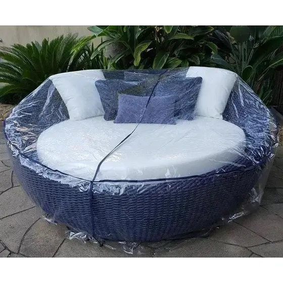 Capa Para Chaise 100% Impermeável Plástico Pvc Super Resistente