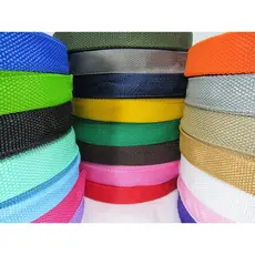 01 Un Fita Alça Cadarço CBR 30mm Preto - Rolo com 50mts Super Resistente