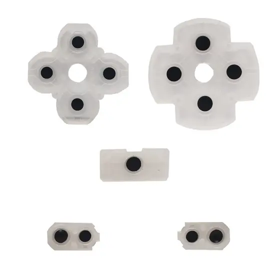 Kit Borracha Condutiva Controle PS4 JDM-050 JDM-055 JDS-050