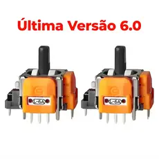 Botôes Analógicos 3D Magnético Hall Effect p/ Controle Ps5 Anti Drift Versão 6.0 mais recente