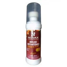 Brilho Instantâneo Novax 80ml - Produto Para Dar Brilho A Sapatos Calçados E Artigos De Couro