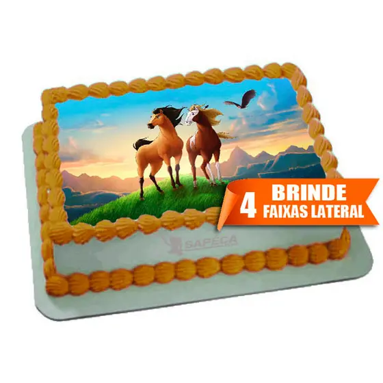 Papel arroz Cavalo Desenho para Bolo de 4kg