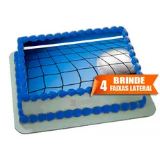 Papel arroz Bola Volei para Bolo de 4kg