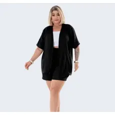 2 peças kimono + Short M G GG verão tamanho único