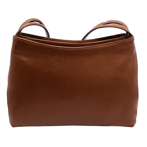 Bolsa Couro Legitimo Ombro Doras Bolsas Feminina Alça Larga