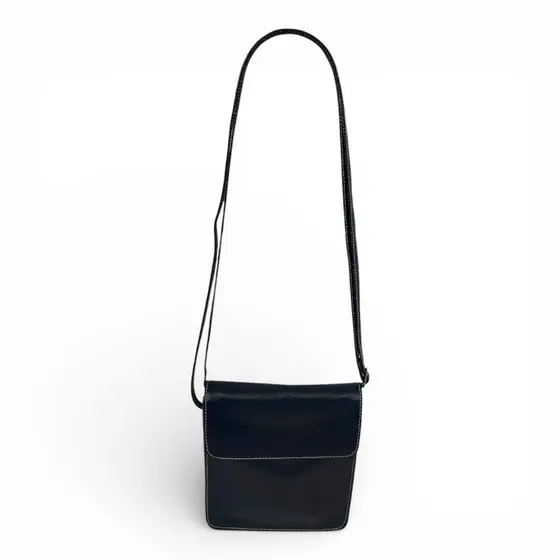 Bolsa em Couro Legitimo Pequena Tampa BLS283