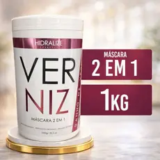 Creme De Pentear Banho Verniz Mascara 2 Em 1 Hidralize 1kg