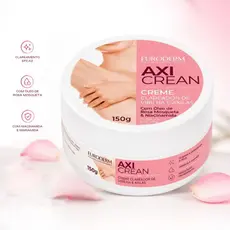 Creme Clareador Virilha e Axilas Euroderm Axi Clean 150g Rosa Mosqueta e Niacinamida