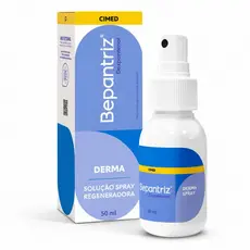 Bepantriz Derma Solução Spray 50ml Hidratação Intensa e Regeneração para Pele e Cabelos