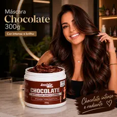 Máscara Tonalizante Chocolate 300gr Cor Intensa Radiante Anatoly