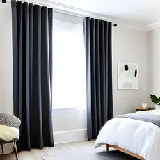 Cortina para Quarto, Cozinha, Sala Blackout Blecaute 1,30 1,60 2,30 PVC Corta Luz 100%