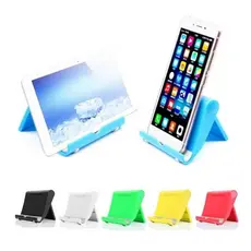 Suporte Multifuncional Universal Flexível móvel Dobrável Tablet-Pc-Smartphone de mesa envio imediato