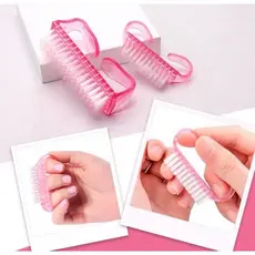 Escovinha De Unhas De Plástico, Multiuso, Limpeza Manicure delicada