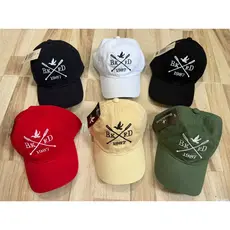 Boné Masculino Brooksfield Premium Aba curva com Regulagem Tecido Lavado