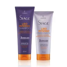 Kit Siàge Liso Intenso Eudora Shampoo + Condicionador
