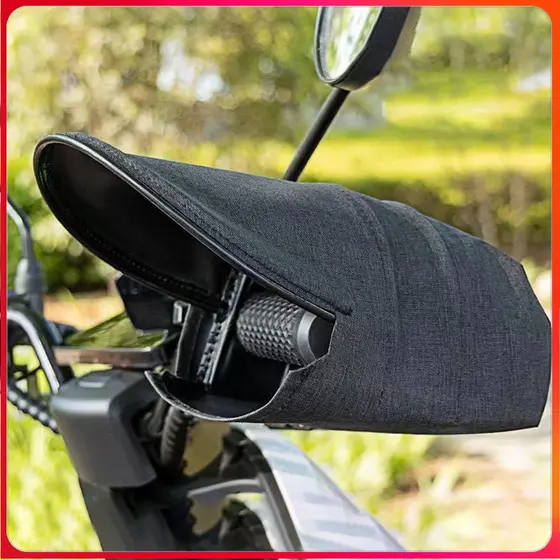 Novo 1 Par De Luvas Para Guidão De Motocicleta , À Prova D'água De Vento , Proteção Solar A Maioria Das Motos , Scooters
