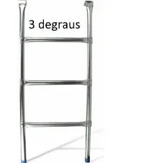 Escada para Cama Elástica Pula Pula de 2  ou 3 DEGRAUS