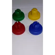 8 Ponteiras Para Hastes Da Cama Elástica Serve para haste do diâmetro de 2,5cm ou 3cm