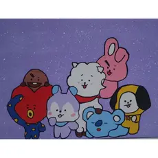 Quadro decorativo BT21