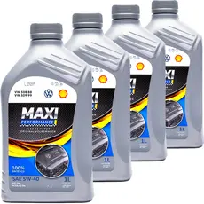 Kit 4 Litros de Oleo Vw 5w40 100% Sintético Maxi Performance 508 88 509 99