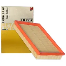 Filtro De Ar Mahle Metal Leve LX687 - Fiesta Endura, Courier, Escort