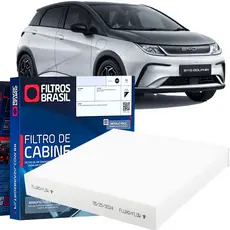 Filtro De Cabine Ar Condicionado Filtros Brasil Para Byd Dolphin Yuan Plus