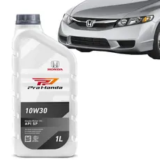 Oleo De Motor Lubrificante Automotivo Carro Pro Honda 10W30 Mineral Api SP - 1 Litro