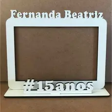 10 Porta Retrato 10x15 Debutande #15 Anos Mdf Lembrança