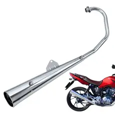 Escapamento Estralador Lata Titan 160 / Fan 160 / Start 160 Polimet