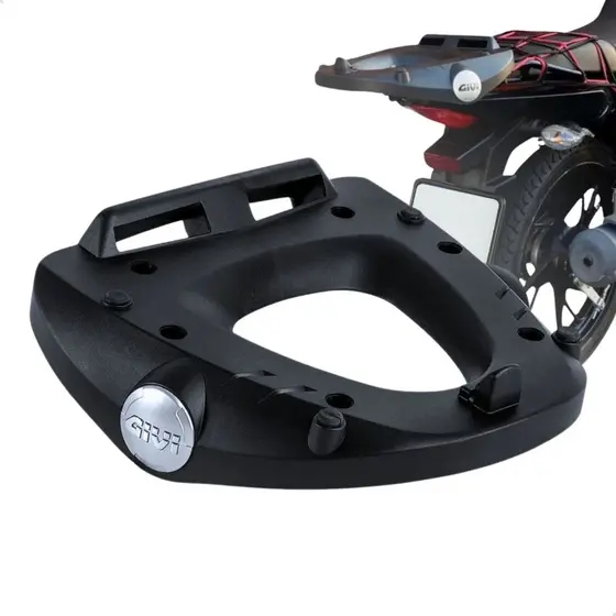 Base Givi Monolock M5m Universal Preto Para Baú com Parafusos