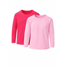 Kit Camiseta Infantil UV50 Proteção Solar Poliamida Aloe Vera praia parque piscina manga longa criança brincar