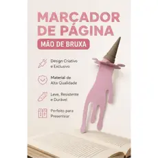 Marcador de Página Sorvete Derretido Divertido e Bonito