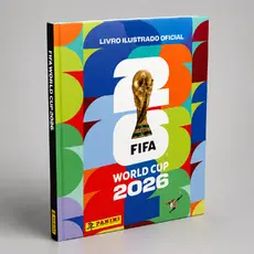 Álbum da Copa do Mundo Brasil Seleção Capa Dura Figurinha 2026 mundial