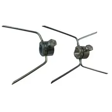 Kit Gancho Garfo 10 Duplo E 5 Simples Para Espeto Maquina Frango Frangueira