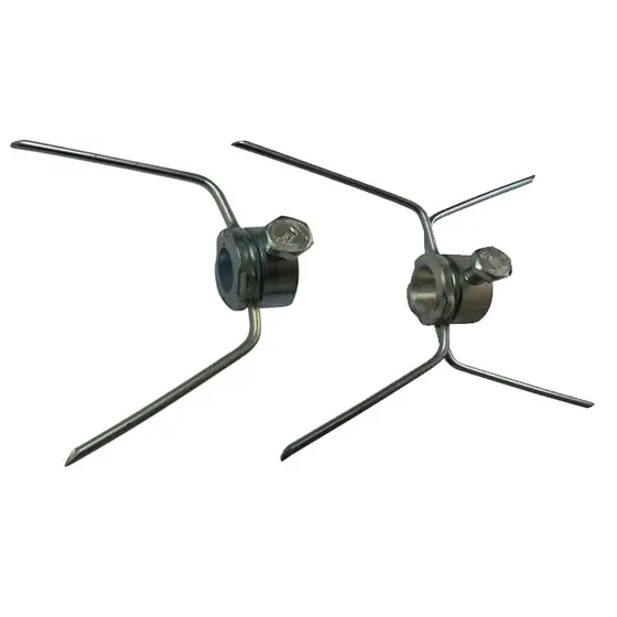 4 Gancho Duplo E 2 Simples Garfo Para Espeto Maquina Frango