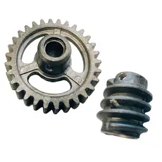 6 Engrenagem 82mm 30 Dentes 6 Rosca Sem Fim Frangueira Maquina Frango