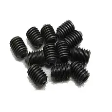 20 Parafuso Allen 1/4x1/4 Para Rosca Sem Fim Maquina Frango