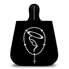 Lixeira para Carro em Neoprene Lixocar Religioso - ISOPRENE - Terço