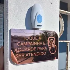 Toque a campainha para ser atendido