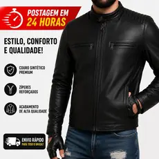 Jaqueta De Couro Masculina Moda Inverno frio