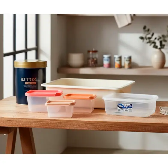 Kit Cozinha Organizadora 7 Potes Diversos Chá De Cozinha/Panela Potes Multiuso Porta Mantimentos