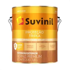 Verniz Triplo Filtro Solar Suvinil 3,6l Base Solvente para Madeira - Cores