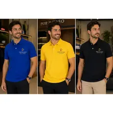 Camisa Gola Polo Personalizada logo da sua empresa (SOMENTE FRENTE). ENVIAR A LOGO IMEDIATAMENTE POR MENSAGEM!!