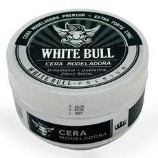 Pomada Cera Modeladora Masculina White Bull - Estilo para todos os Cabelos, Escolha o Seu