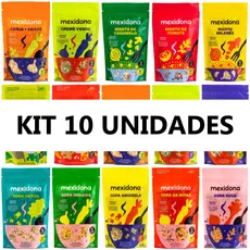 Sopas E Risotos Naturais Veganos Mexidona 10 unidade Escolha os sabores