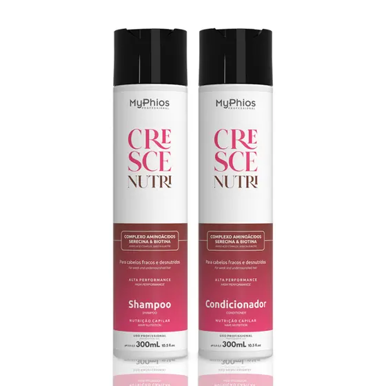 Kit Shampoo e Condicionador Cresce Nutri - MyPhios