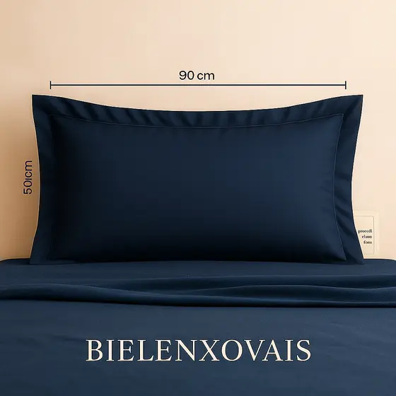 02 Fronhas para Travesseiro King 90x50 com Abas Americana Extra Macio Super Luxo