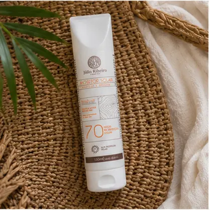 Protetor Solar Fps 70 (150ml cada) – Rosto e Corpo, Rápida Absorção toque seco